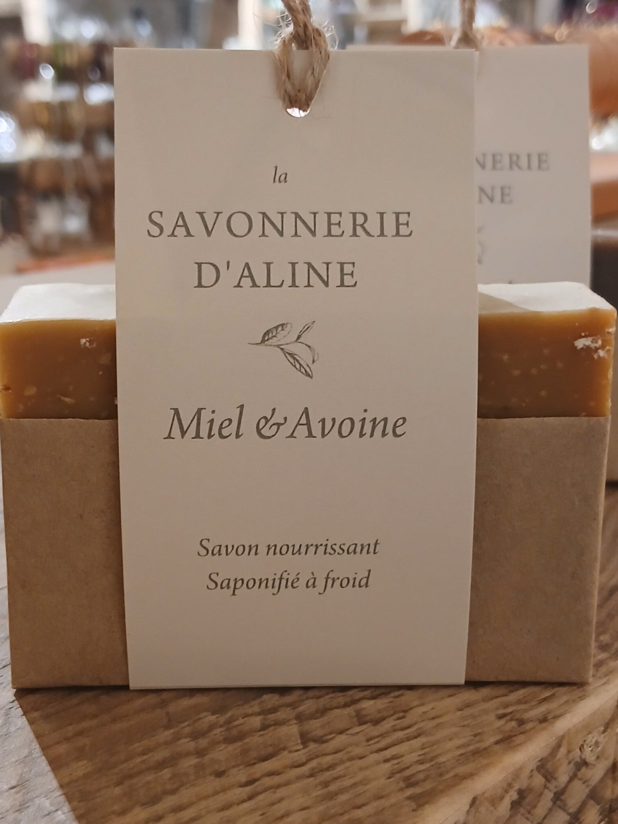 Savon Miel et avoine