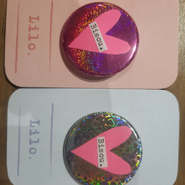 Badge Bisou