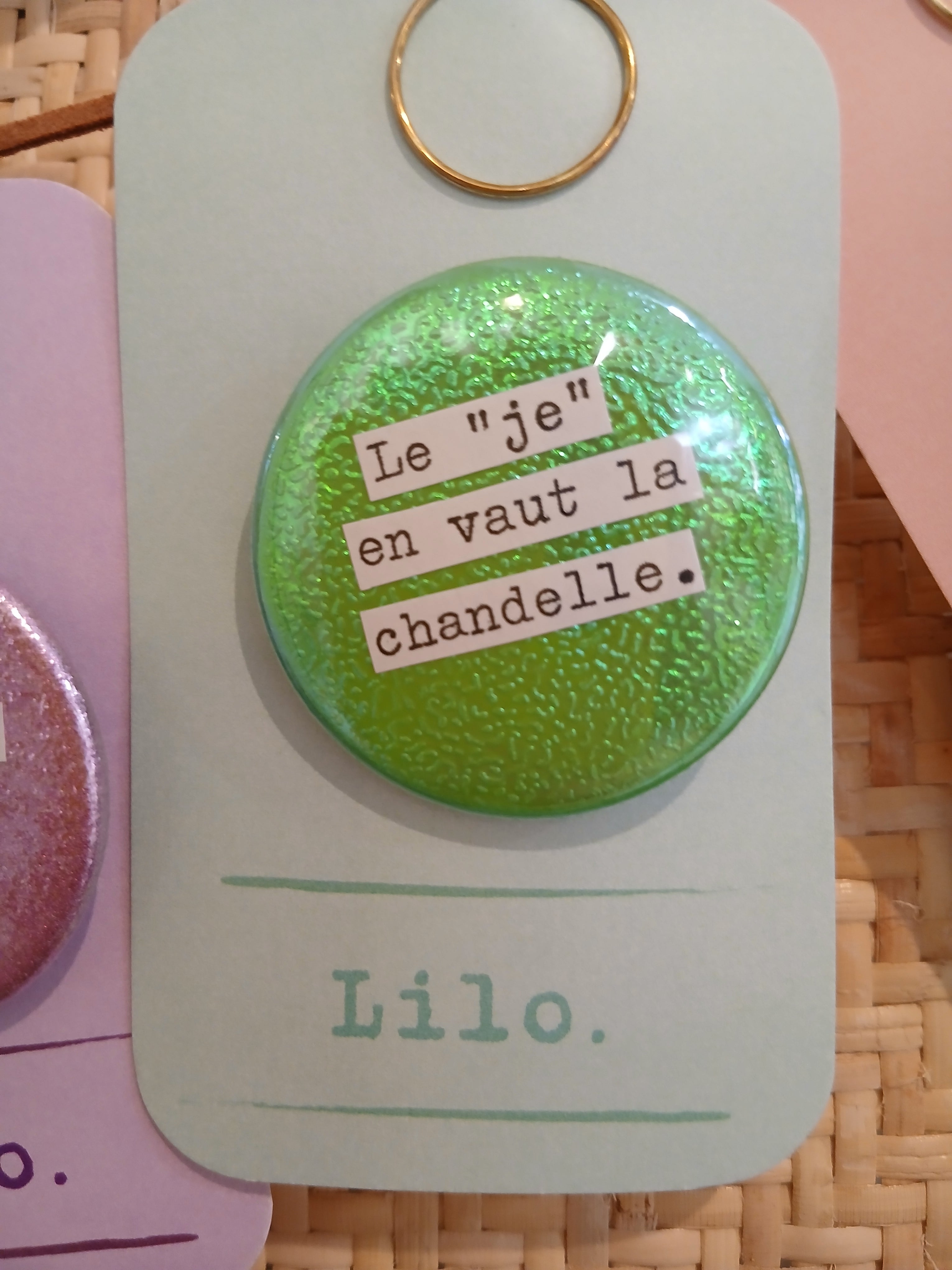 Badge Le Je en vaut