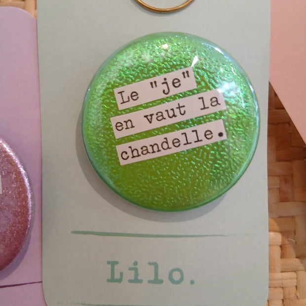 Badge Le Je en vaut