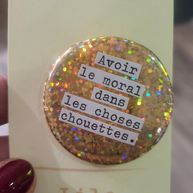 Badge Avoir le moral