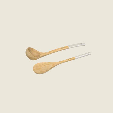 Set de cuillère et louche en bois