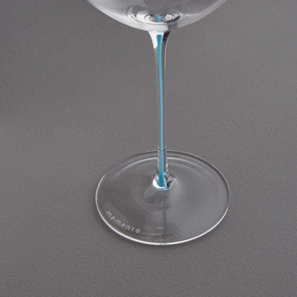 Verre à vin MEMENTO - Turquoise