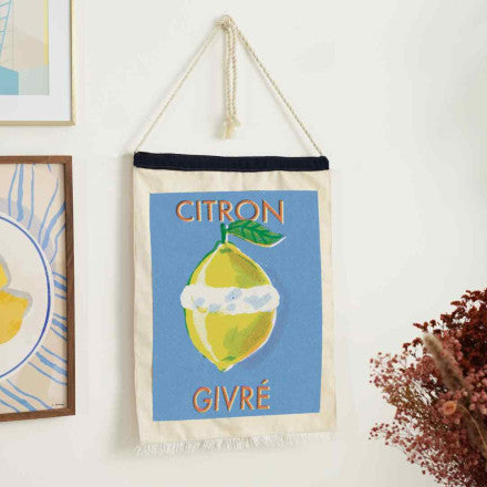 Tablier-Tableau CITRON givré