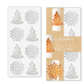 Tapis silicone pour tuiles à motifs Noël