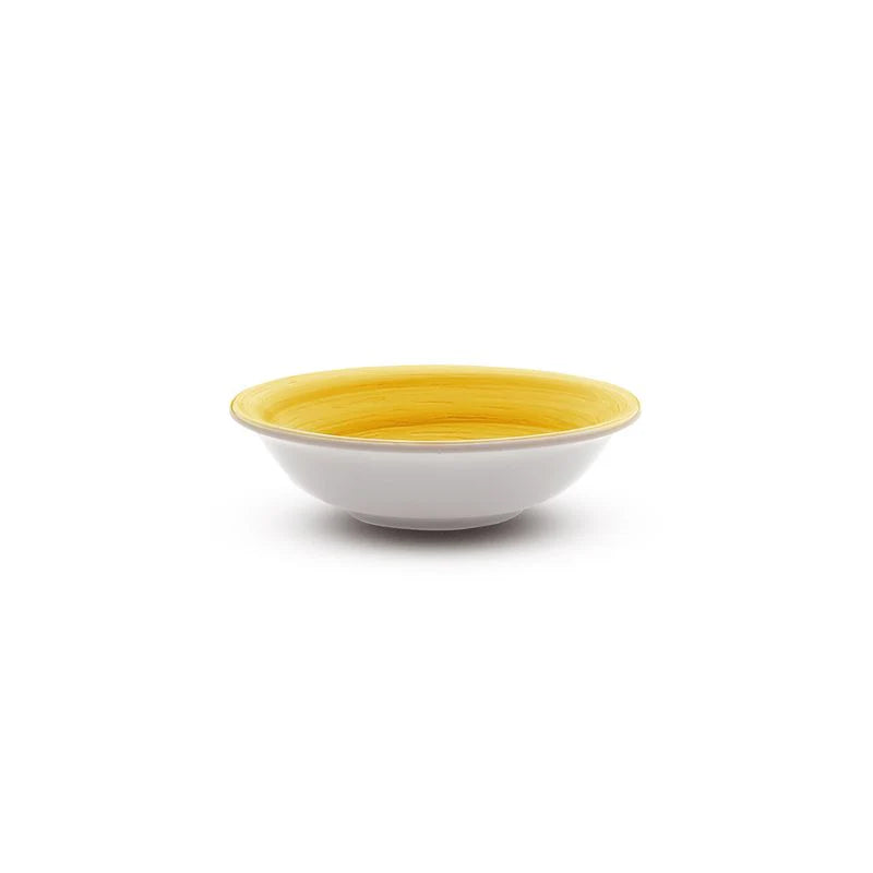 Bol céramique Memento, JAUNE, Serafino ZANI