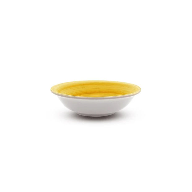 Bol céramique Memento, JAUNE, Serafino ZANI