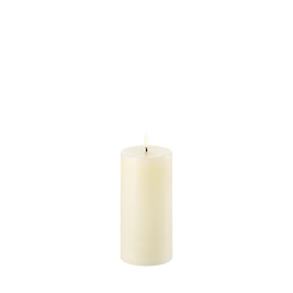 Bougie Pilier Smooth 7.8 x 15 cm Ivory, Uyuni