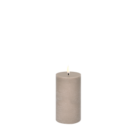 Bougie Pilier Rustic 7.8 x 15 cm Sandstone, Uyuni